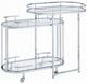 ACME Furniture Piffo Chrome/Clear Serving Cart-0