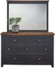 A-America® Stormy Ridge 3-Piece Chicory/Slate Black King Bedroom Set-2