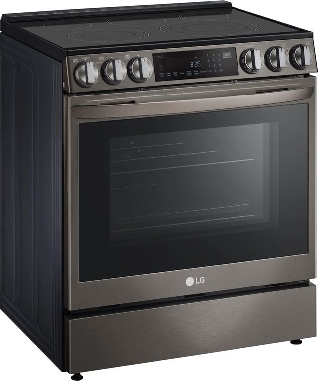 LG 30" Black Stainless Steel Slide-In Electric Range-2