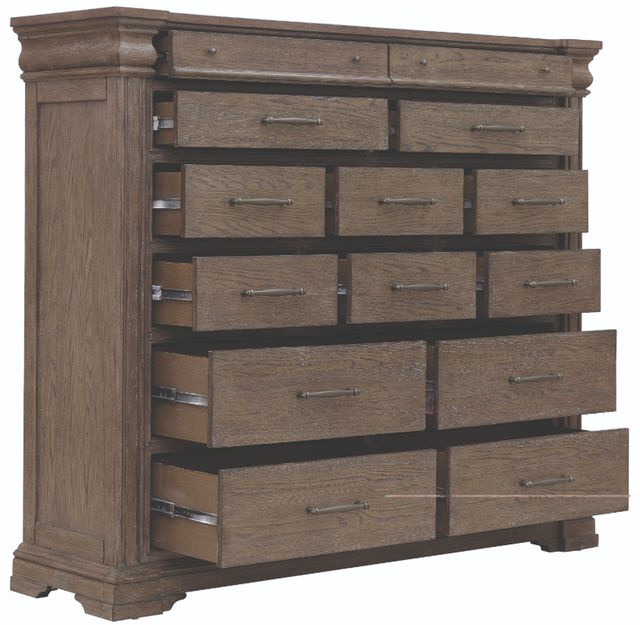 Pulaski™ Hickory Creek Natural Bark 14-Drawer Master Chest-2