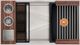 The Galley® American Black Walnut / Graphite Resin+ Ideal WashStation™ 3S with Four Tool Wash Kit-0