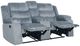 New Classic® Home Furnishings Willow Gray Manual Reclining Loveseat-3