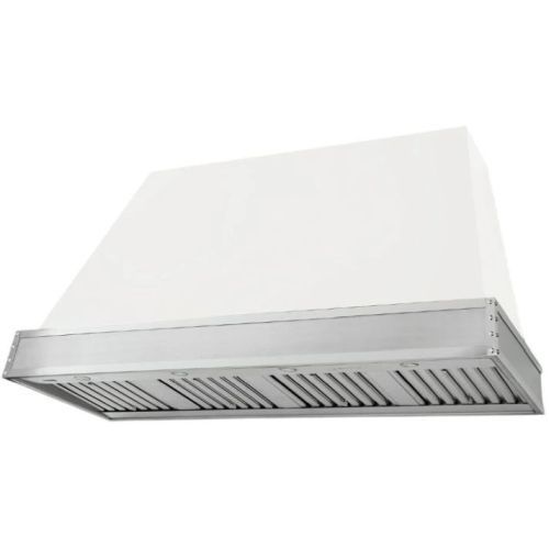 Viking® Tuscany 66" Pure White Wall Mounted Range Hood -0