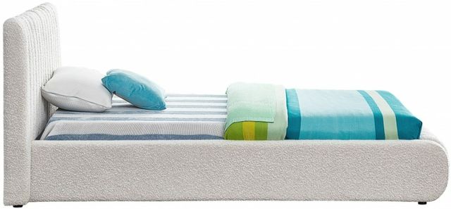 Meridian Furniture Nash Cream Full Panel Bed-2