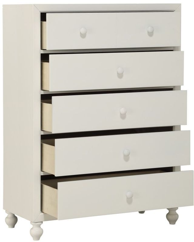 Mazin Furniture Wellsummer White Chest-2