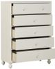 Mazin Furniture Wellsummer White Chest-2