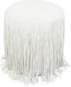 TOV Furniture Shag Me Ivory Ottoman-3