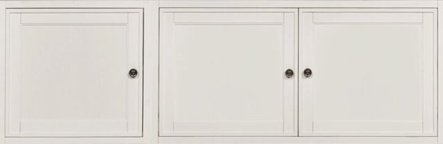 Hammary® Structures White Triple Three Door Console-1