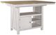 Liberty Furniture Lindsey Farm 7-Piece Sandstone/Weathered White Gathering Table Set-2