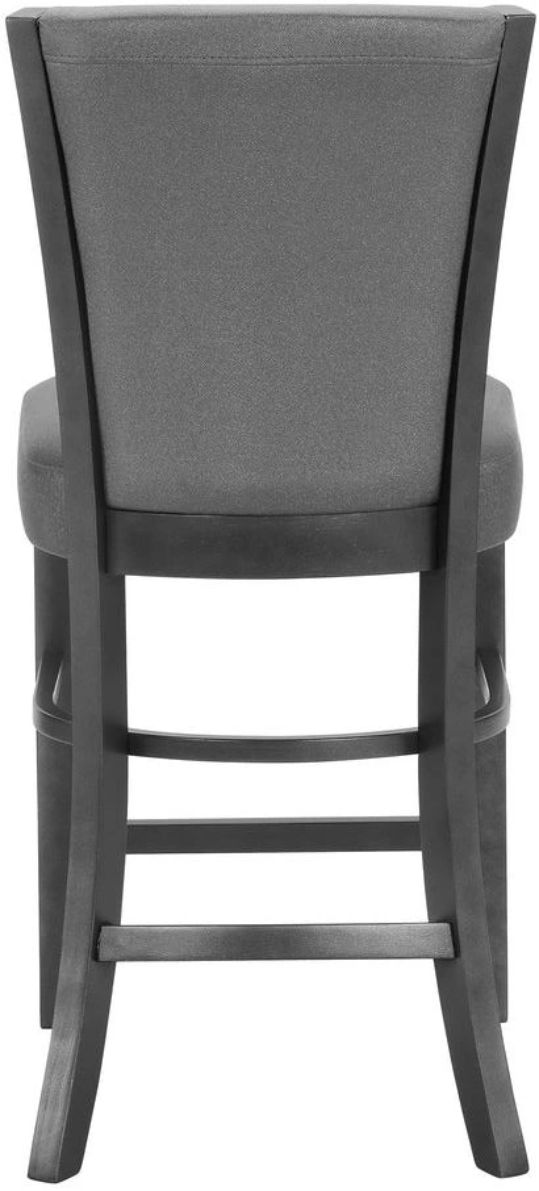 Crown Mark Camelia Black/Gray Counter Height Chair-2