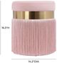 TOV Furniture Melody Blush Ottoman-2
