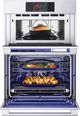 LG Studio 30" Printproof™ Stainless Steel Oven/Micro Combo Electric Wall Oven-4