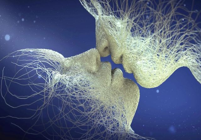 Classy Art Lasting Kiss Wall Art-0