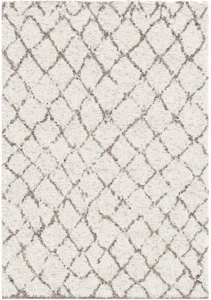 Orian Cloud 19 Tribal Line Ivory 5'x8' Area Rug-0