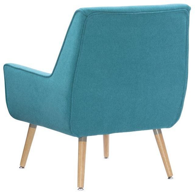 Linon Trelis Bright Blue Accent Chair -1