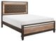 Mazin Furniture Dandridge Brown Easter King Bed-1