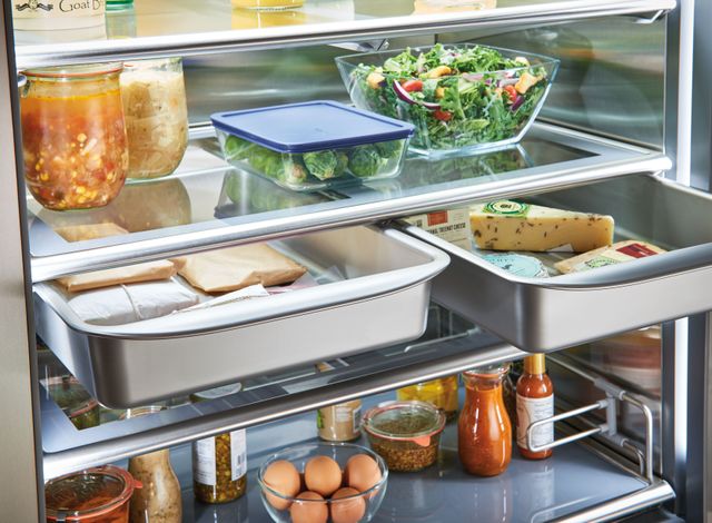 Sub-Zero® PRO Series 36 in. 22.7 Cu. Ft. Stainless Steel Bottom Freezer Refrigerator-3