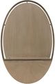Lexington Home Shadow Play Highball Clear Top End Table with Brown Base-2