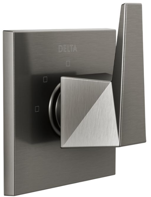 Delta Trillian® Lumicoat® Black Stainless 3-Setting Diverter Trim-0