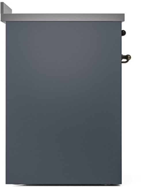Ilve® Nostalgie II Series 30" Blue Grey Pro Style Induction Range-3