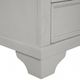 Furniture of America® Hampstead White/Dark Brown Dresser-5
