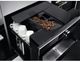 AEG 24'' Anti-Fingerprint Stainless Steel Built-In Coffee Maker with Black Glass Frame-2