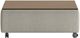 Luonto Furniture Functional Walnut Coffee Table with Fun Base-1