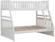 Homelegance® Galen White Twin/Full Bunk Bed-3