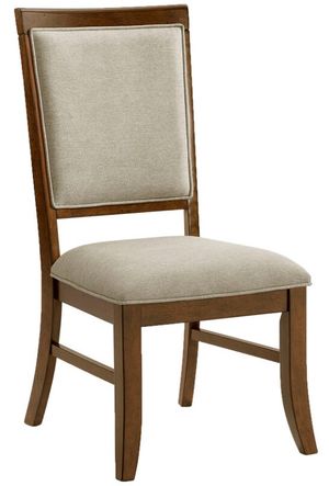 Elements International Phillipe Cherry Dining Side Chair