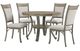 Powell® Franklin 5-Piece Pewter Gray/Taupe Dining Set-0
