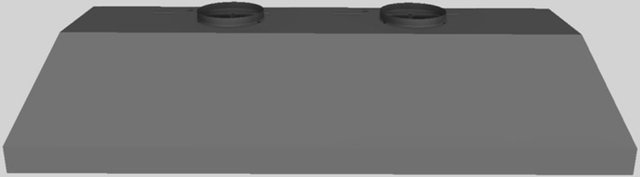 Vent-A-Hood® 66" Gunsmoke Wall Mounted Liner Insert-0