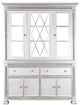 Mazin Furniture Bevelle Silver Buffet & Hutch-0