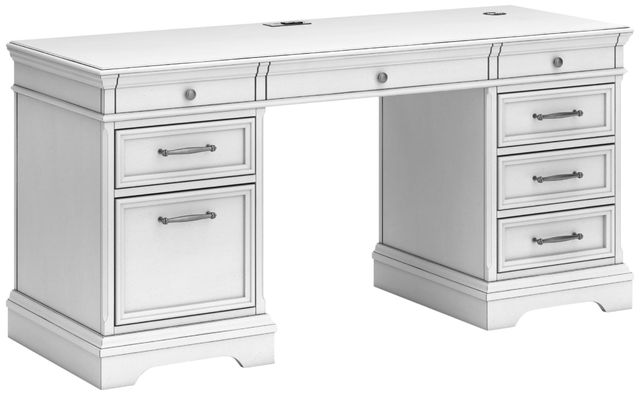 Signature Design by Ashley® Kanwyn Whitewash Credenza-0