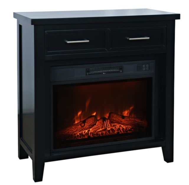 Jofran Inc. Urban Icon Black 32" Fireplace-0