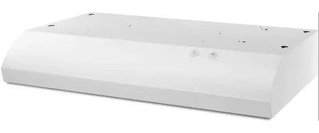 Whirlpool® 30" White Wall Mounted Range Hood with FIT System-2