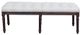 Cottage Creek Furniture Arlington Beige/Pastel Brown Bench-1