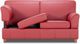 Jaymar Yaris Evolution Illusion Red Gr. 30 Double Sofa Bed-4