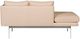 Vanguard® Furniture Customizable Michael Weiss Dellafield 32" Outdoor Fabric Right Settee-2
