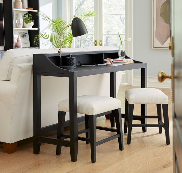 aspenhome® Camden 3-Piece Beige/Domino Console Bar Set-1