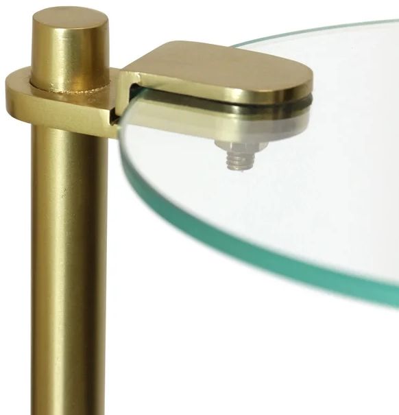 Stylecraft Lever Gold Side Table-2