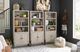 aspenhome® Zane Parchment Door Bookcase-2