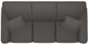 La-Z-Boy® Bennett duo® Charcoal Power Reclining Sofa-4
