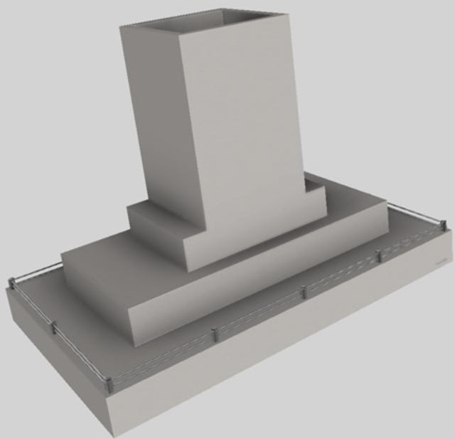 Vent-A-Hood® 48" Stainless Steel Contemporary Island Range Hood-4