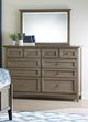 Whittier Wood® Furniture McKenzie Fieldstone 10-Drawer Dresser-1