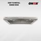 Onex® 24" Stainless Steel Under Cabinet Range Hood-2