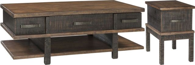 Signature Design by Ashley® Stanah 2-Piece Two-Tone Living Room Table Set-0