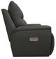 La-Z-Boy® Palmer Charcoal Power Reclining Chair and a Half with Headrest and Lumbar-3