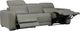 Signature Design by Ashley® Correze 3-Piece Gray Power Reclining Sectional Sofa-1