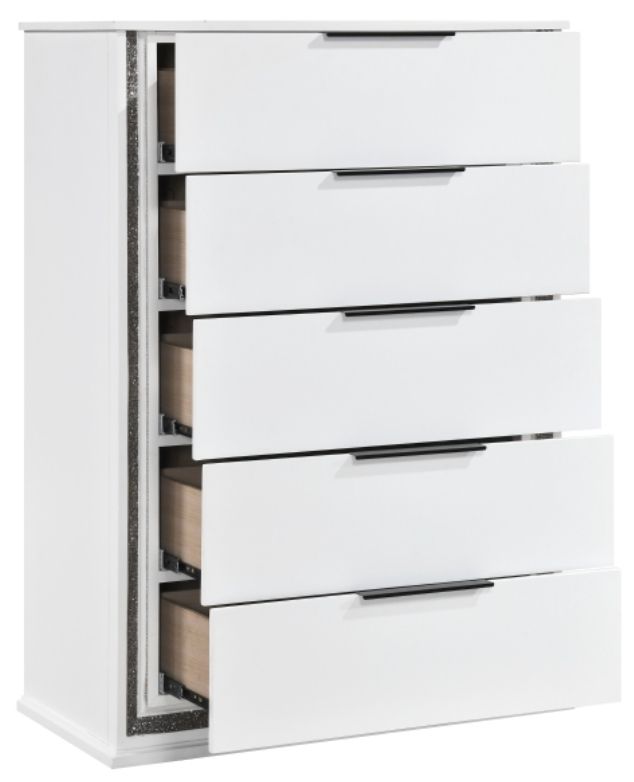 Homelegance® Lumin White Chest-3