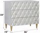 ACME Furniture Anson Champagne/Metallic Silver Console Cabinet-2